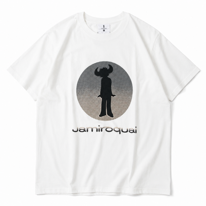 Jamiroquai ジャミロクワイ バッファローマンTシャツ 半袖 White