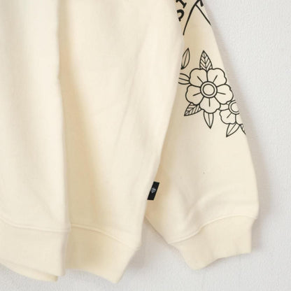 NEVERMIND × BETTY BOOP 裏毛オーバーサイズクルースウェット BBN-2607 NATURAL