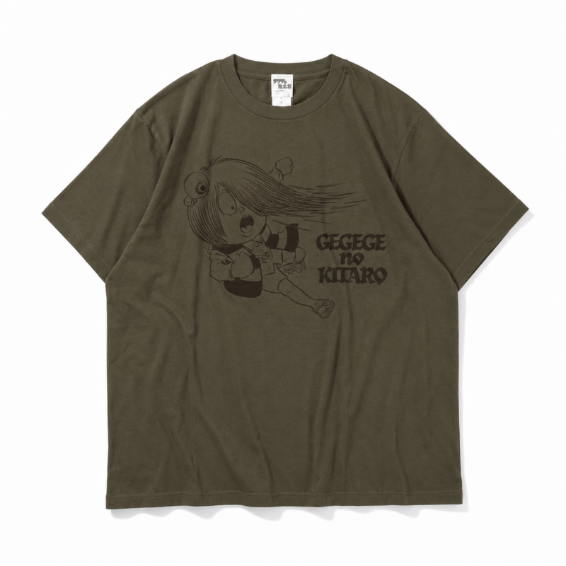 キャラクター Tシャツ ゲゲゲの鬼太郎 髪の毛針 MZ1095 MZ1096