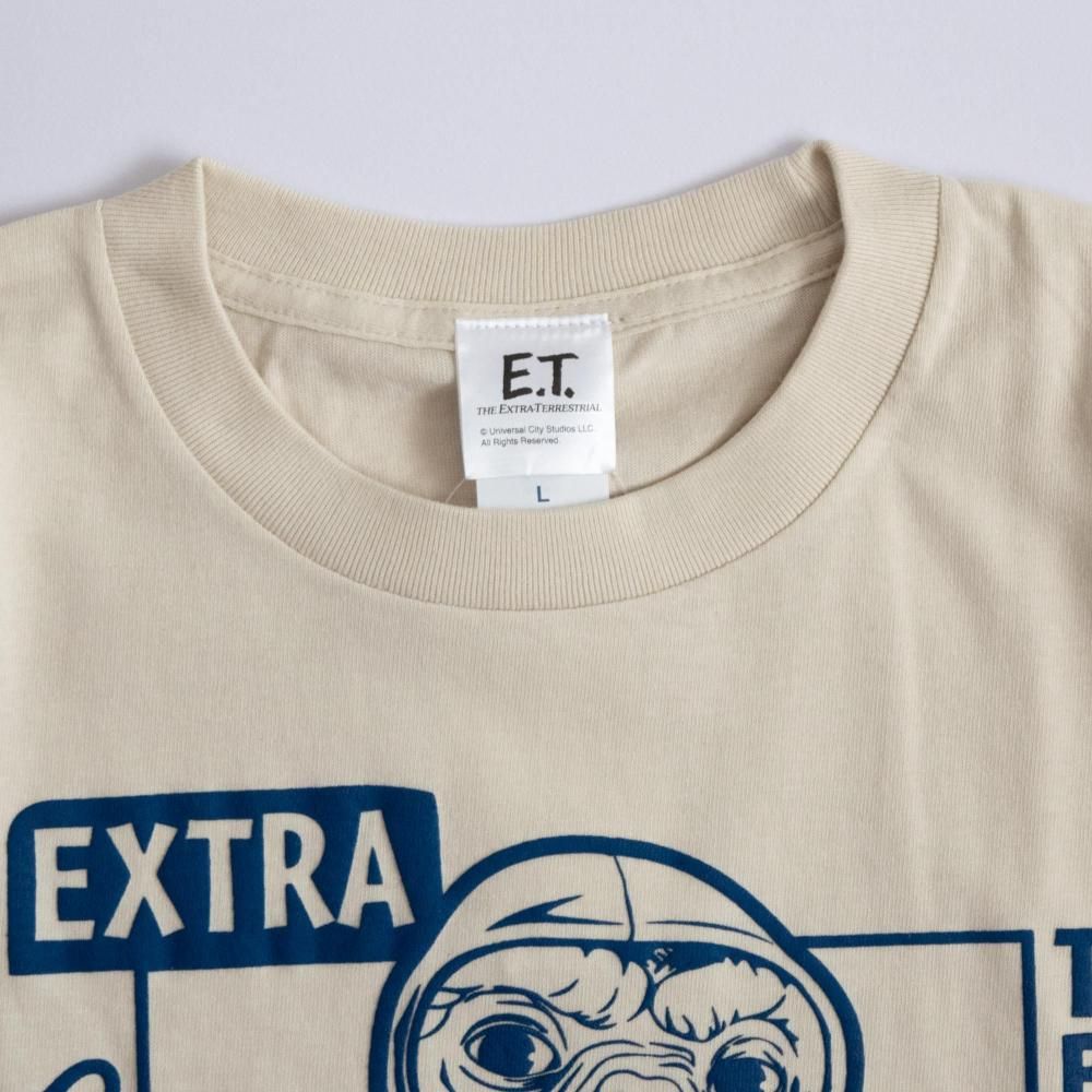 キャラクター Tシャツ  発泡プリント E.T. ポーズ UNO1357 UNO1358