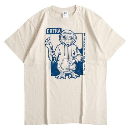 キャラクター Tシャツ  発泡プリント E.T. ポーズ UNO1357 UNO1358