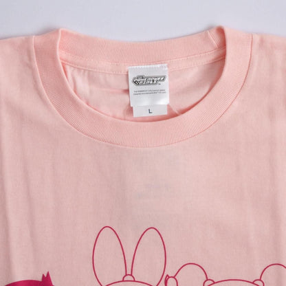 キャラクター Tシャツ  発泡プリント パワーパフガールズ ガールズ ライン WB3429 WB3430
