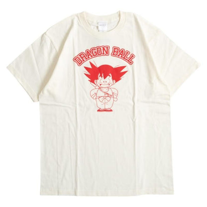 キャラクター Tシャツ  発泡プリント ドラゴンボール 孫悟空とロゴ IV TE2149