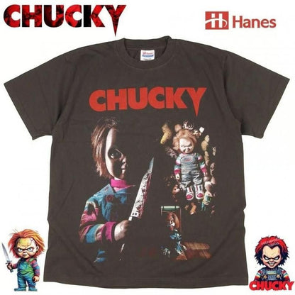 CHUCKY チャイルドプレイ チャッキー 並行輸入品 Tシャツ 359