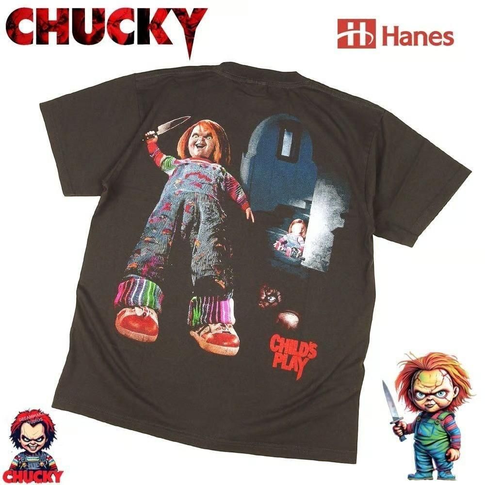 CHUCKY チャイルドプレイ チャッキー 並行輸入品 Tシャツ 359