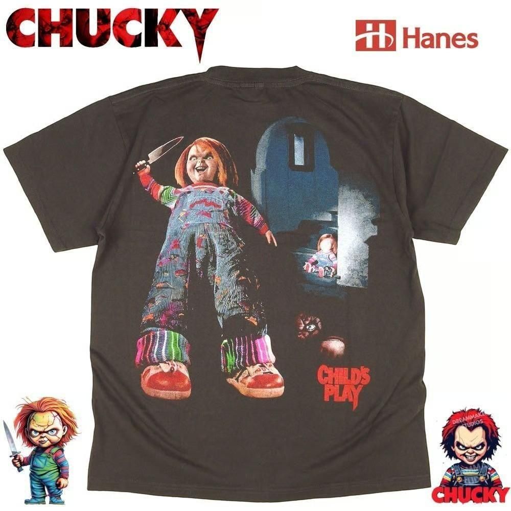 CHUCKY チャイルドプレイ チャッキー 並行輸入品 Tシャツ 359