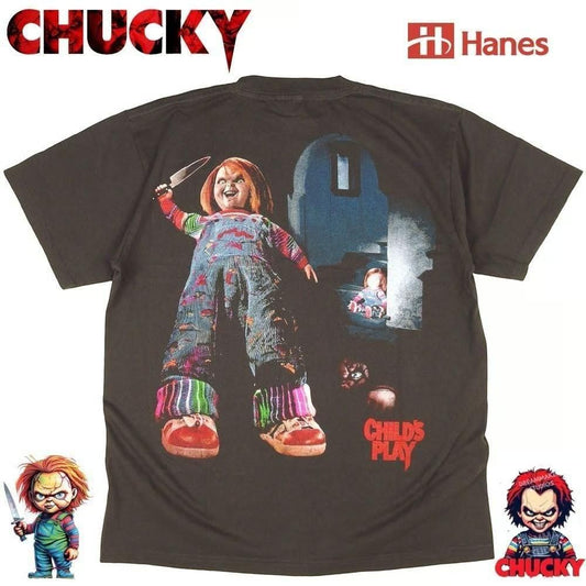 CHUCKY チャイルドプレイ チャッキー 並行輸入品 Tシャツ 359