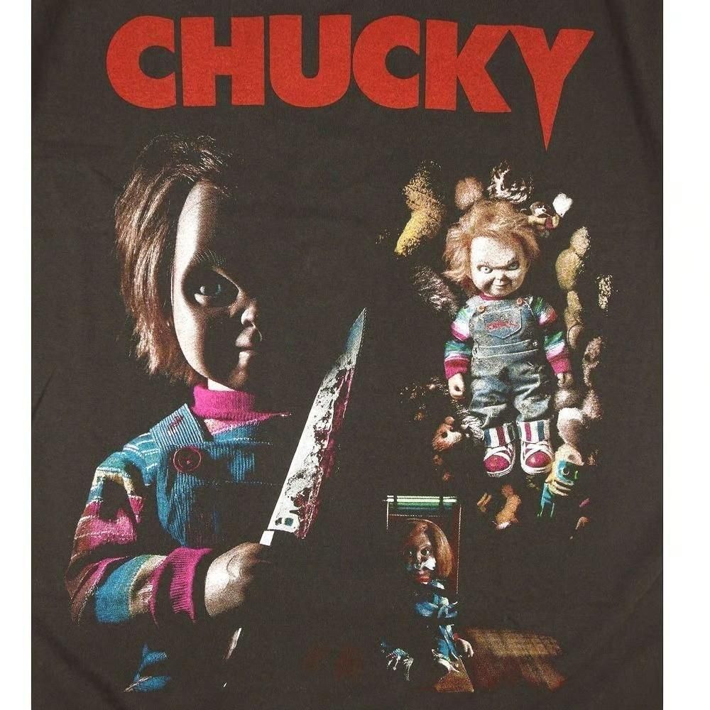 CHUCKY チャイルドプレイ チャッキー 並行輸入品 Tシャツ 359