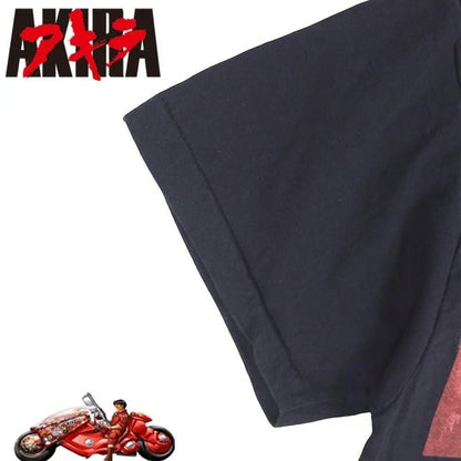 AKIRA アキラ アニメ 漫画 Tシャツ並行輸入品 BLACK 391