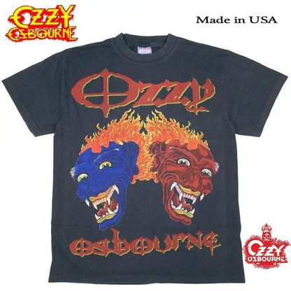 Ozzy Osbourne Tシャツ オジーオズボーン USA製 並行輸入品 Tシャツ BLACK 296