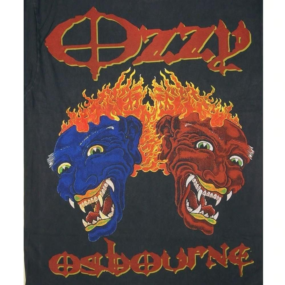 Ozzy Osbourne Tシャツ オジーオズボーン USA製 並行輸入品 Tシャツ BLACK 296