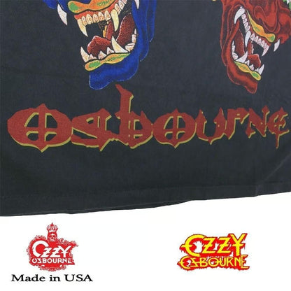 Ozzy Osbourne Tシャツ オジーオズボーン USA製 並行輸入品 Tシャツ BLACK 296