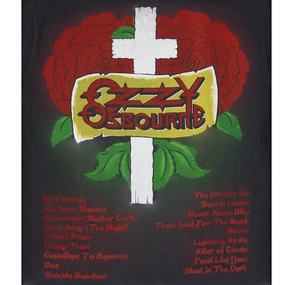 Ozzy Osbourne Tシャツ オジーオズボーン USA製 並行輸入品 Tシャツ BLACK 296