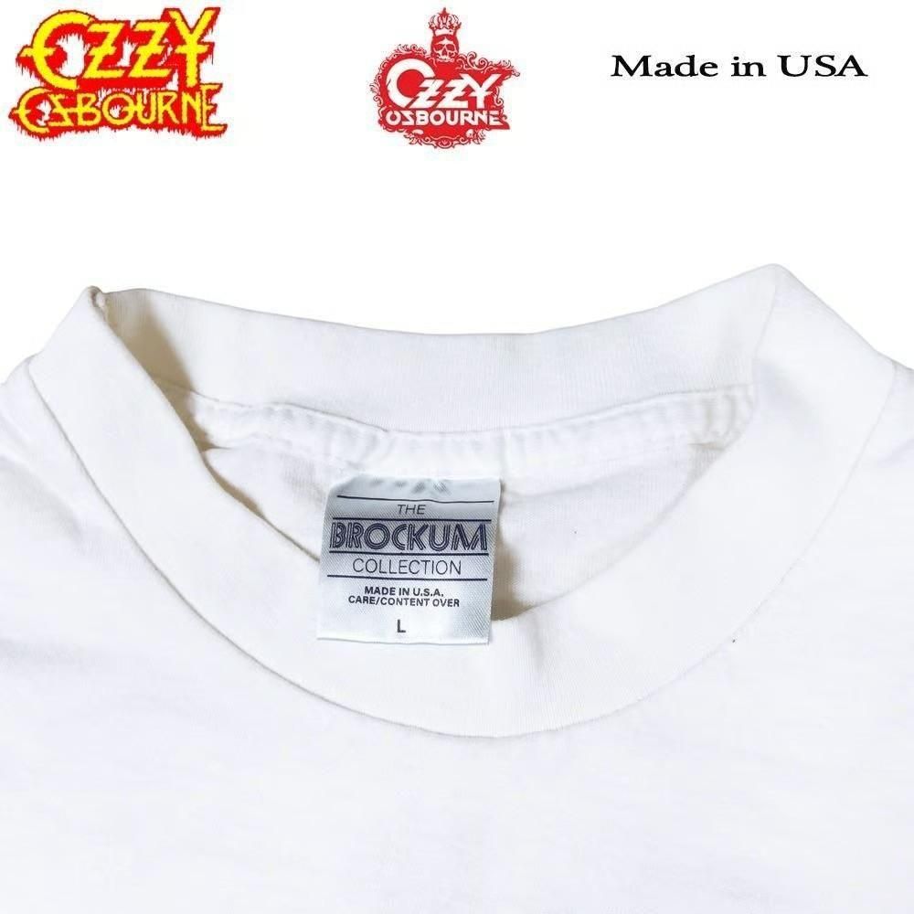 Ozzy Osbourne ロンT オジーオズボーン USA製 並行輸入品 Tシャツ WHITE 267