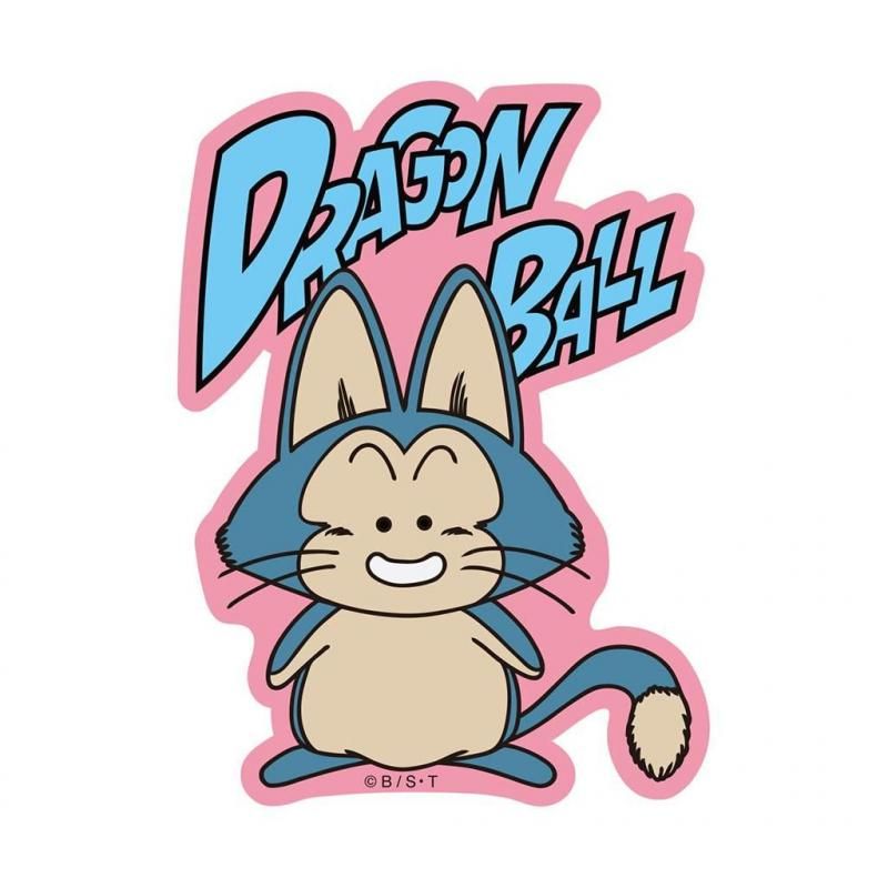 キャラクターステッカー ドラゴンボール プーアル ロゴ TE1240