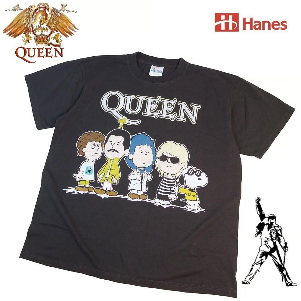 QUEEN クイーン スヌーピー PEATUS USA製 並行輸入品 Tシャツ BLACK 413
