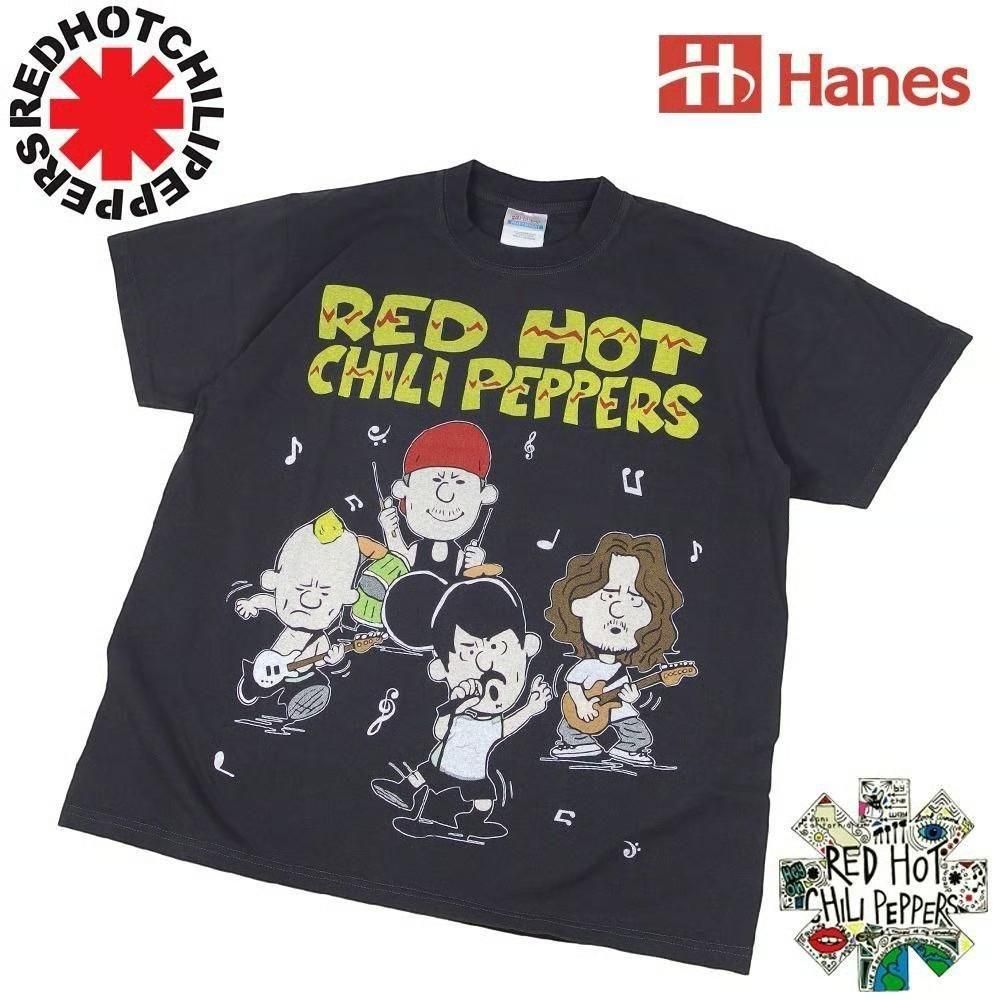 RED HOT CHILIPEPPERS レッドホットチリペッパーズ USA製 並行輸入品 Tシャツ BLACK 378