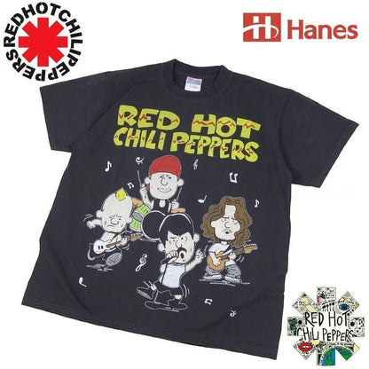 RED HOT CHILIPEPPERS レッドホットチリペッパーズ USA製 並行輸入品 Tシャツ BLACK 378