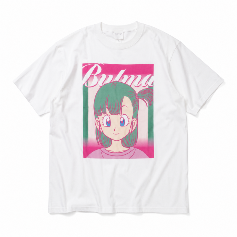キャラクター Tシャツ ドラゴンボール ブルマ ピンク TE1726 TE1727