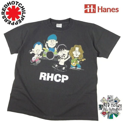 RED HOT CHILIPEPPERS レッドホットチリペッパーズ USA製 並行輸入品 Tシャツ CHARCOAL 379