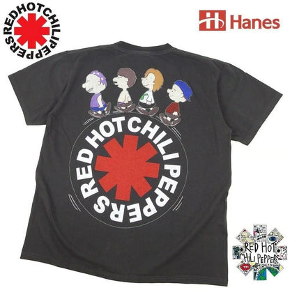 RED HOT CHILIPEPPERS レッドホットチリペッパーズ USA製 並行輸入品 Tシャツ CHARCOAL 379