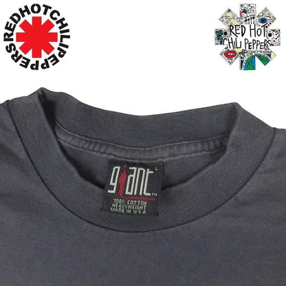 RED HOT CHILIPEPPERS レッドホットチリペッパーズ USA製 並行輸入品 フォト柄 ロンT 329