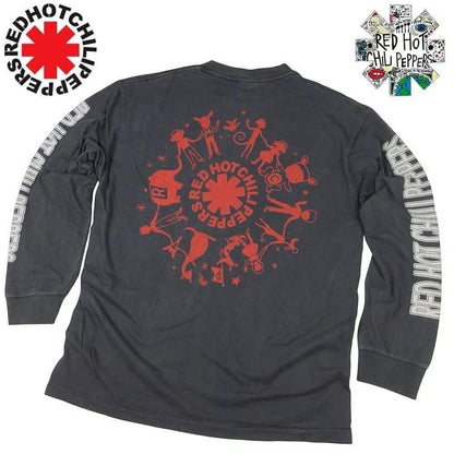 RED HOT CHILIPEPPERS レッドホットチリペッパーズ USA製 並行輸入品 ONE HOT MINUTE ロンT 330