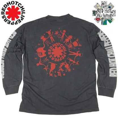 RED HOT CHILIPEPPERS レッドホットチリペッパーズ USA製 並行輸入品 ONE HOT MINUTE ロンT 330