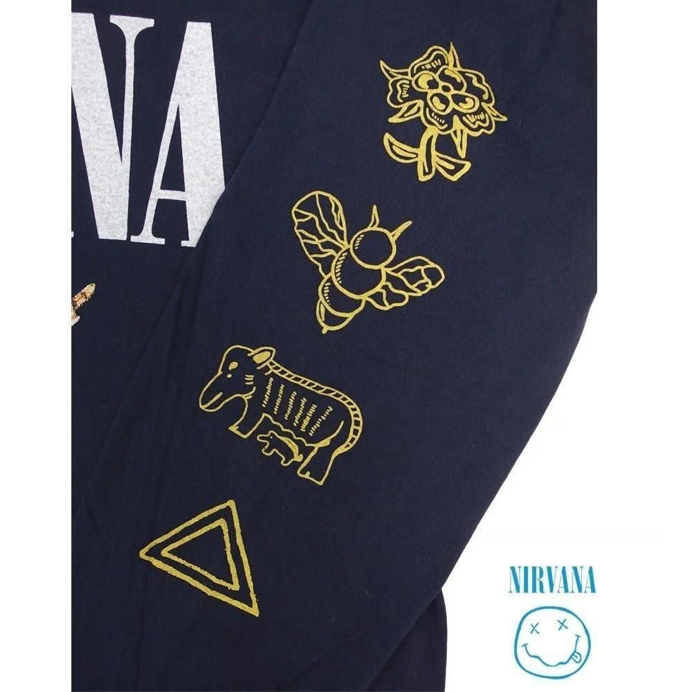 NIRVANA USA製 並行輸入品 IN UTERO ロンT 316
