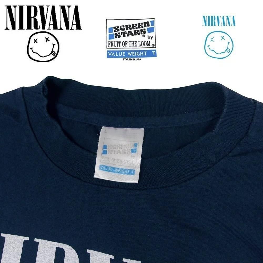 NIRVANA USA製 並行輸入品 IN UTERO ロンT 316