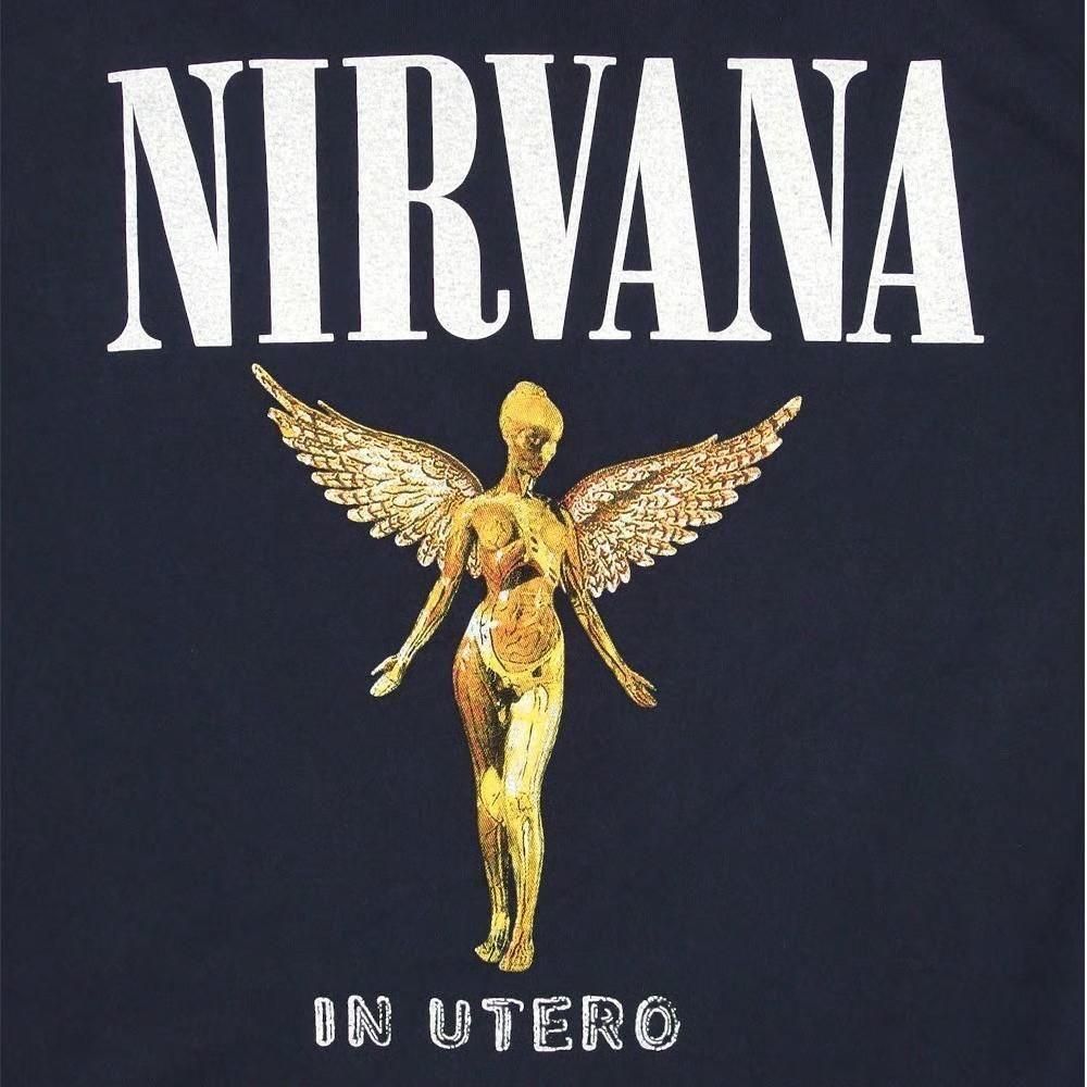 NIRVANA USA製 並行輸入品 IN UTERO ロンT 316