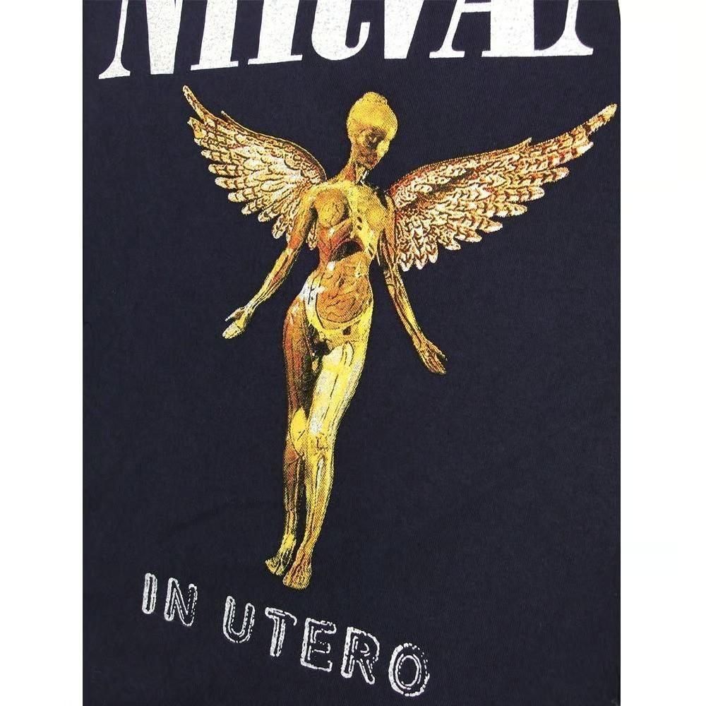 NIRVANA USA製 並行輸入品 IN UTERO ロンT 316
