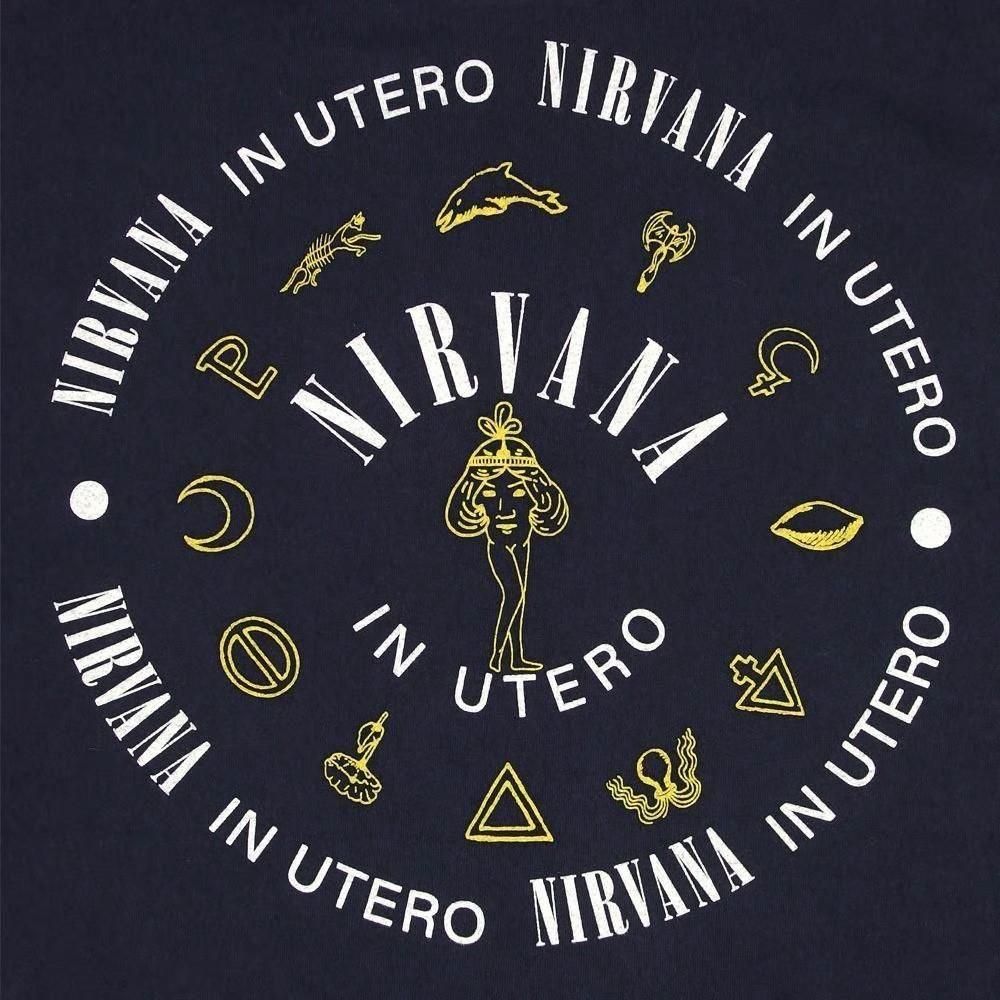 NIRVANA USA製 並行輸入品 IN UTERO ロンT 316