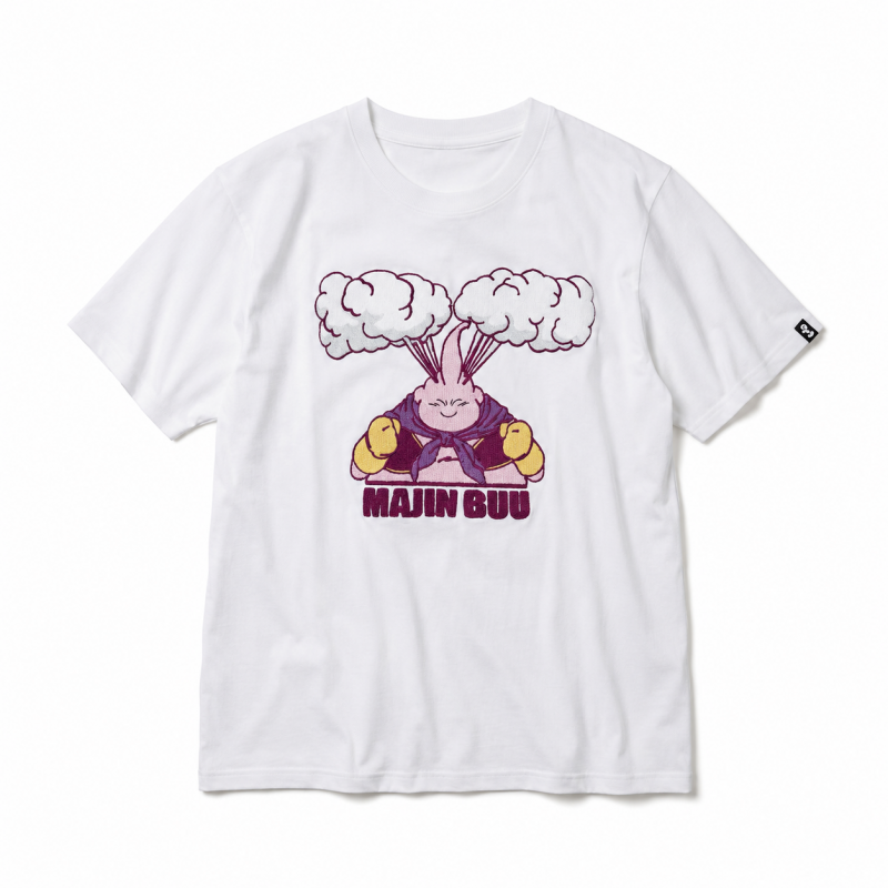 ドラゴンボールZ 魔人ブウ Tシャツ WHITE