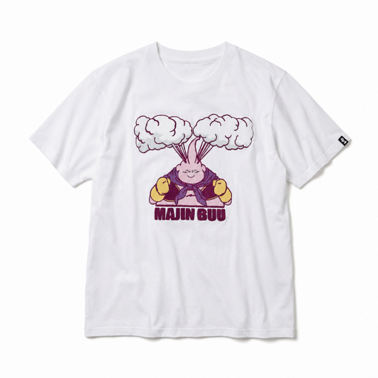 ドラゴンボールZ 魔人ブウ Tシャツ WHITE