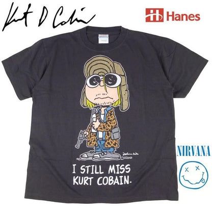 Kurt Cobain NIRVANA カートコバーン Tシャツ スヌーピー 433 並行輸入品