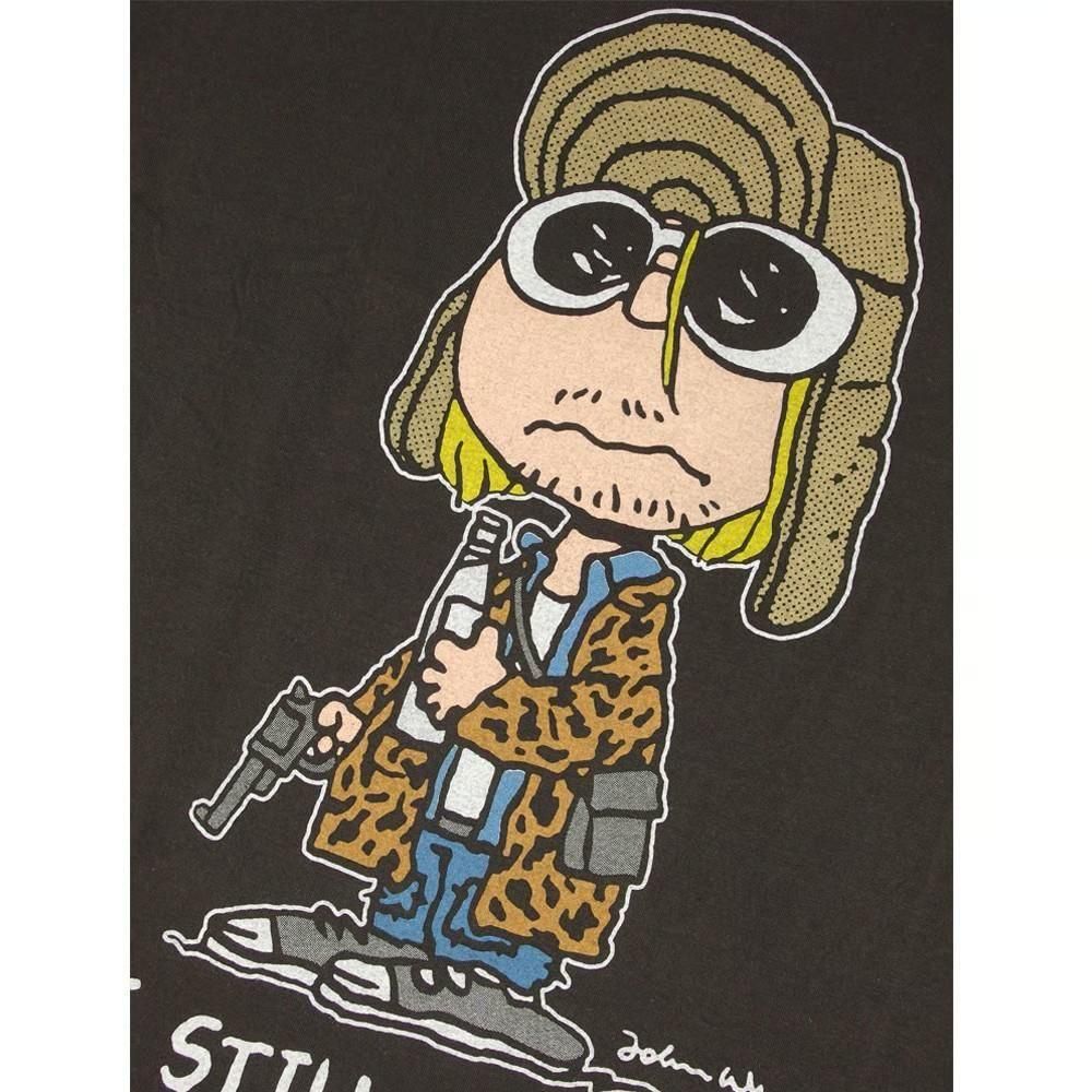Kurt Cobain NIRVANA カートコバーン Tシャツ スヌーピー 433 並行輸入品