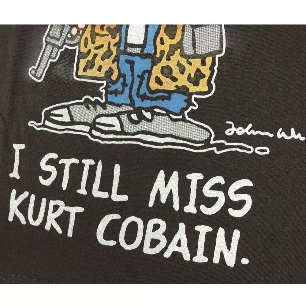 Kurt Cobain NIRVANA カートコバーン Tシャツ スヌーピー 433 並行輸入品