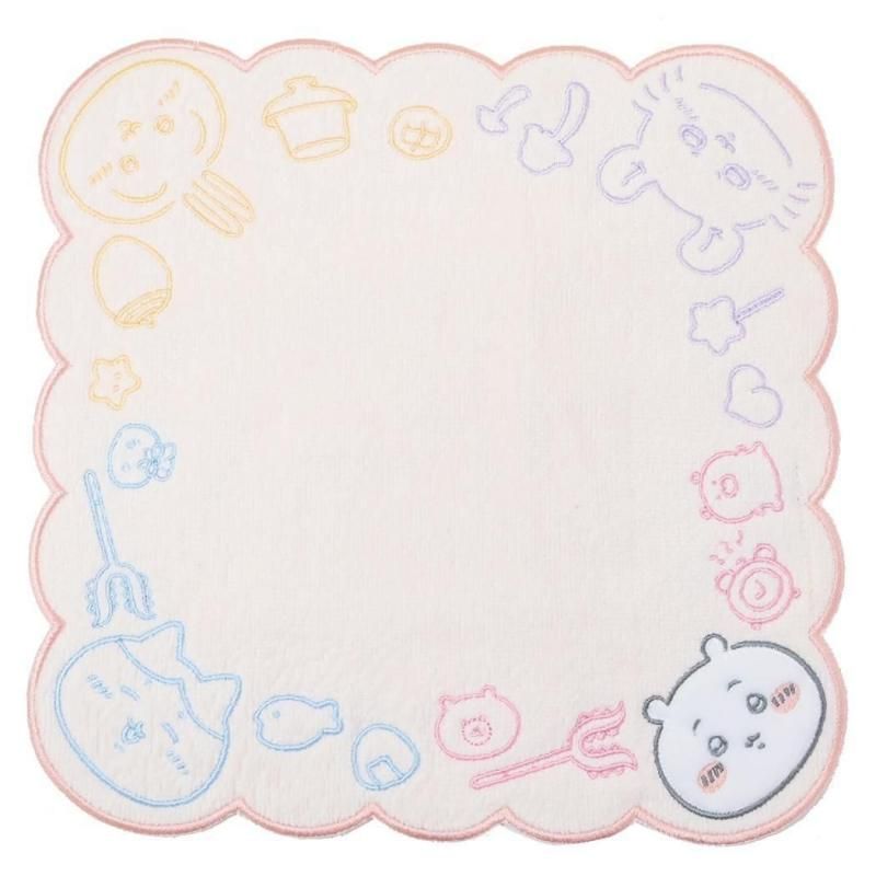 ちいかわ シャーリング ハンドタオル もくもくちいかわ