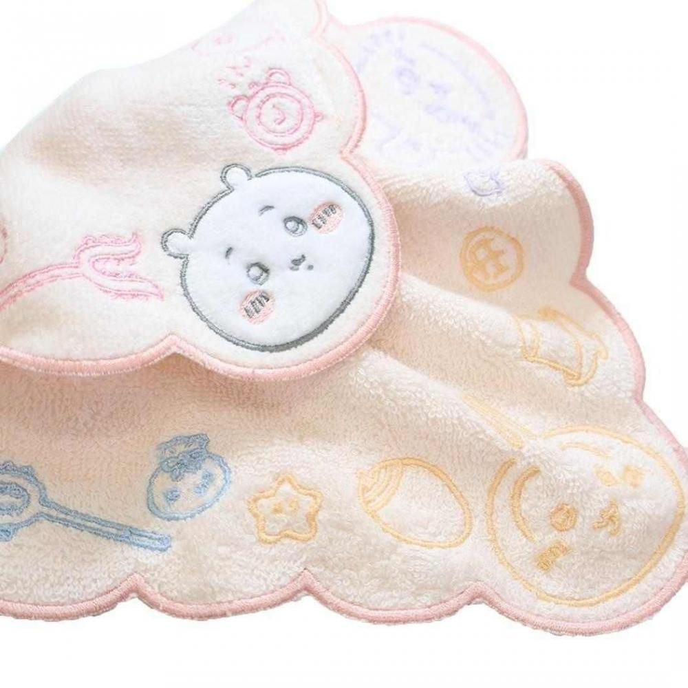 ちいかわ シャーリング ハンドタオル もくもくちいかわ