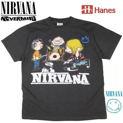 NIRVANA Tシャツ IN UTERO PEANUTS スヌーピー 273 並行輸入品