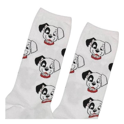 ディズニー レディース クルーソックス 犬猫シリーズ 101匹わんちゃん DS8215J