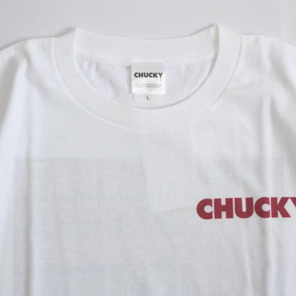キャラクター Tシャツ CHUCKY チャッキーいっぱい UNO1364 UNO1365 WHITE