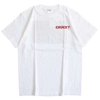 キャラクター Tシャツ CHUCKY チャッキーいっぱい UNO1364 UNO1365 WHITE