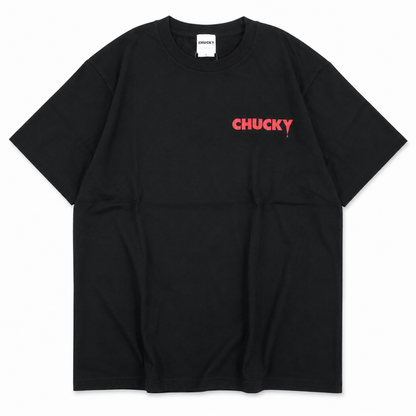 キャラクター Tシャツ CHUCKY チャッキー＆ティファニー UNO1367 UNO1368 BLACK