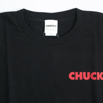 キャラクター Tシャツ CHUCKY チャッキー＆ティファニー UNO1367 UNO1368 BLACK