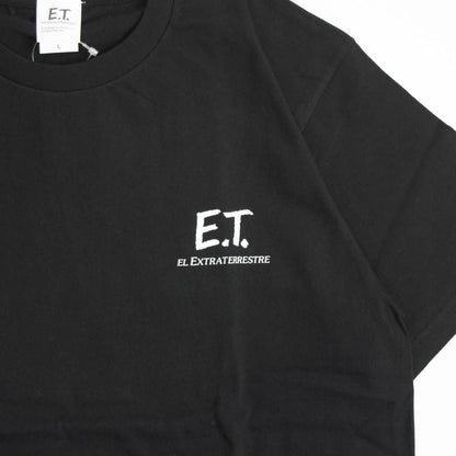 キャラクター Tシャツ E.T. Photo UNO1368 UNO1369 BLACK