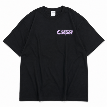 キャラクター Tシャツ キャスパー フレンドリーゴースト UNO1370 UNO1371 BLACK
