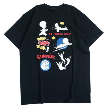 キャラクター Tシャツ キャスパー フレンドリーゴースト UNO1370 UNO1371 BLACK