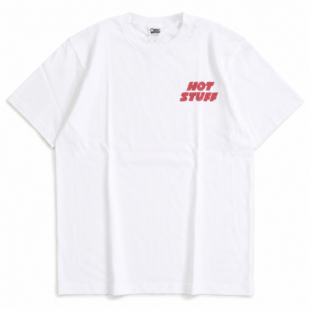 キャラクター Tシャツ ホットスタッフ コミック UNO1372 UNO1373 WHITE